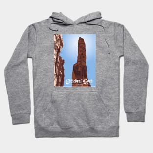 Cathedral Rock Poster Hoodie